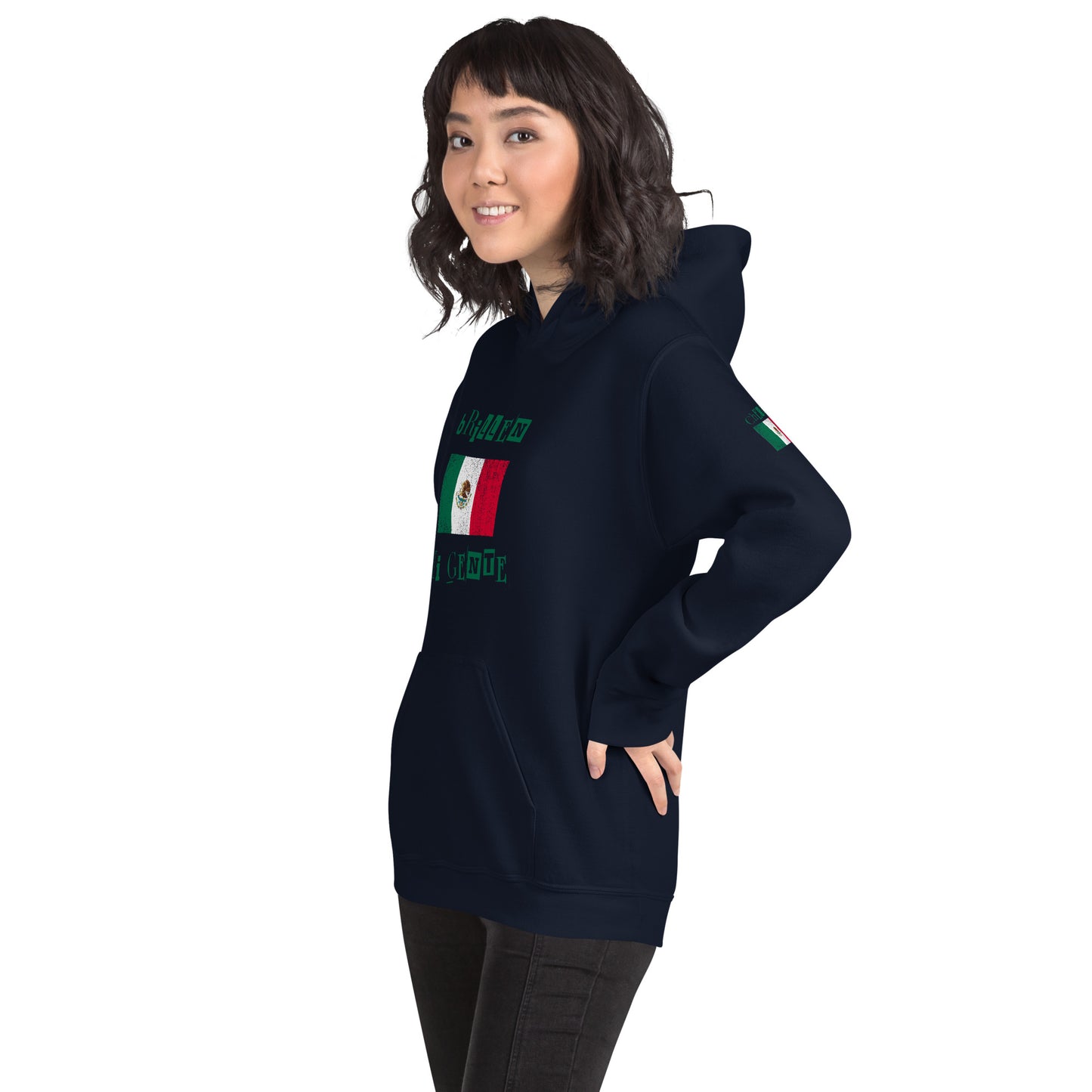 Brillen Mi Gente Mexico I, Unisex Hoodie