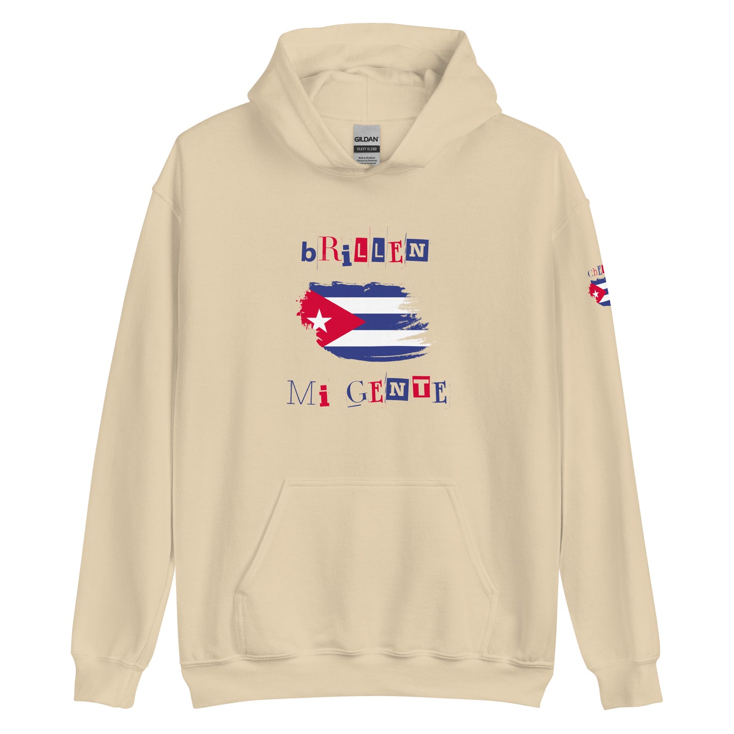 Brillen Mi Gente Cuba I, Unisex Hoodie