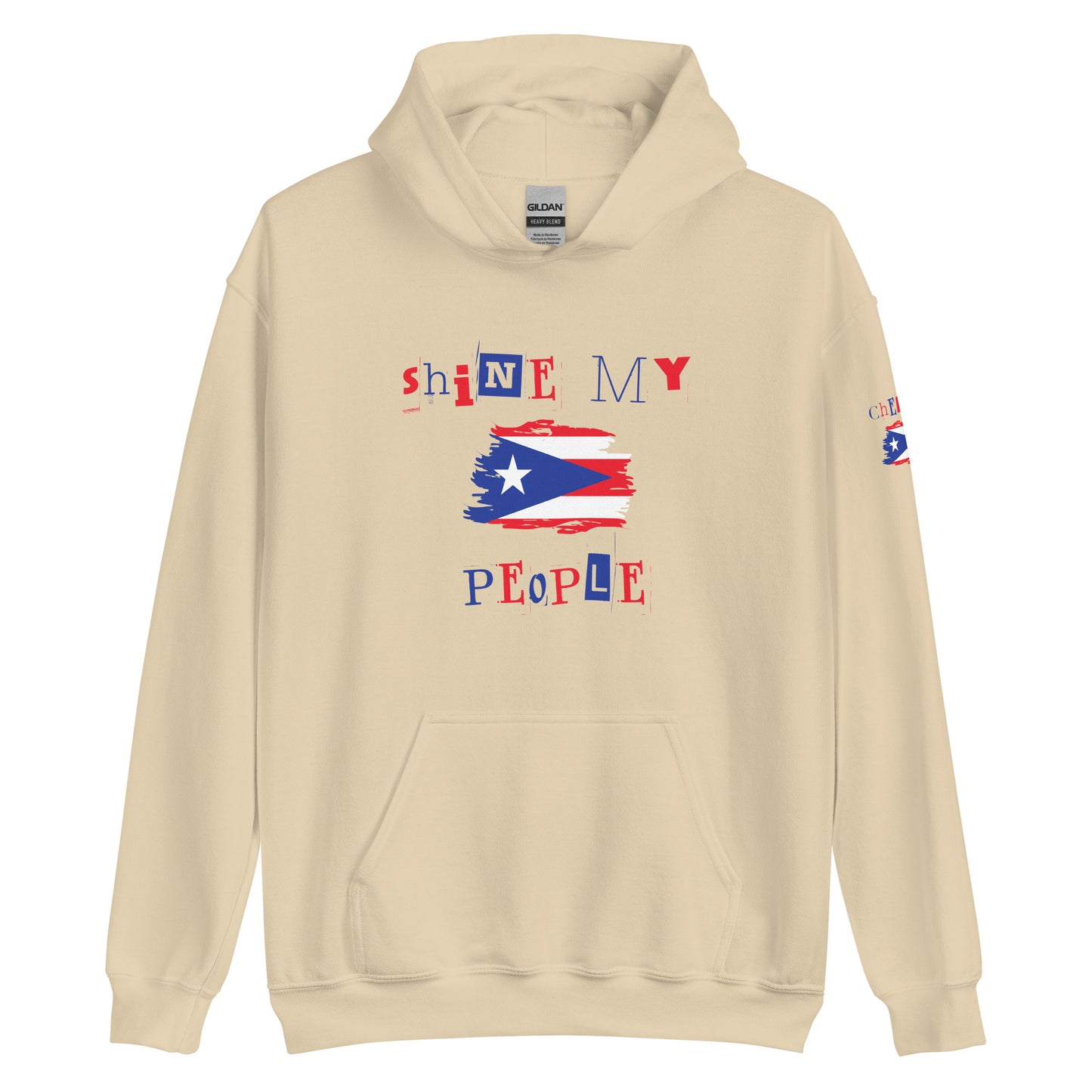 Shine My People Puerto Rico I, Unisex Hoodie