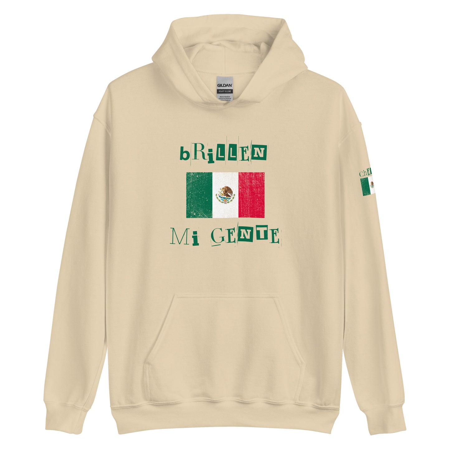 Brillen Mi Gente Mexico I, Unisex Hoodie