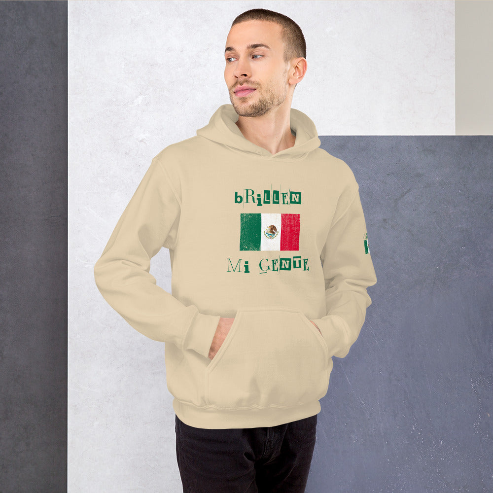 Brillen Mi Gente Mexico I, Unisex Hoodie