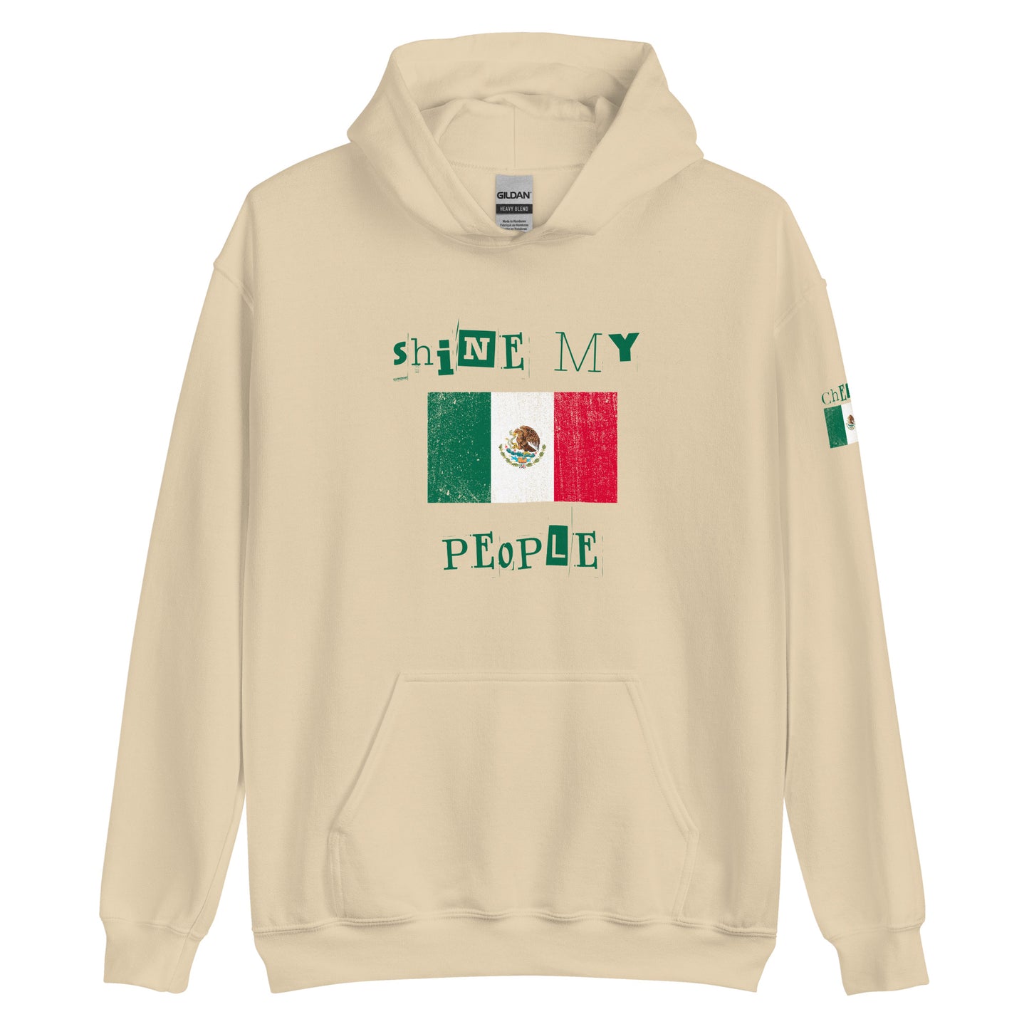 Shine My People Mexico I, Unisex Hoodie