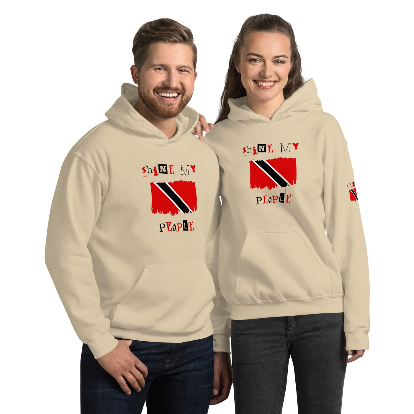 Shine My People Trinidad & Tobago I, Unisex Hoodie