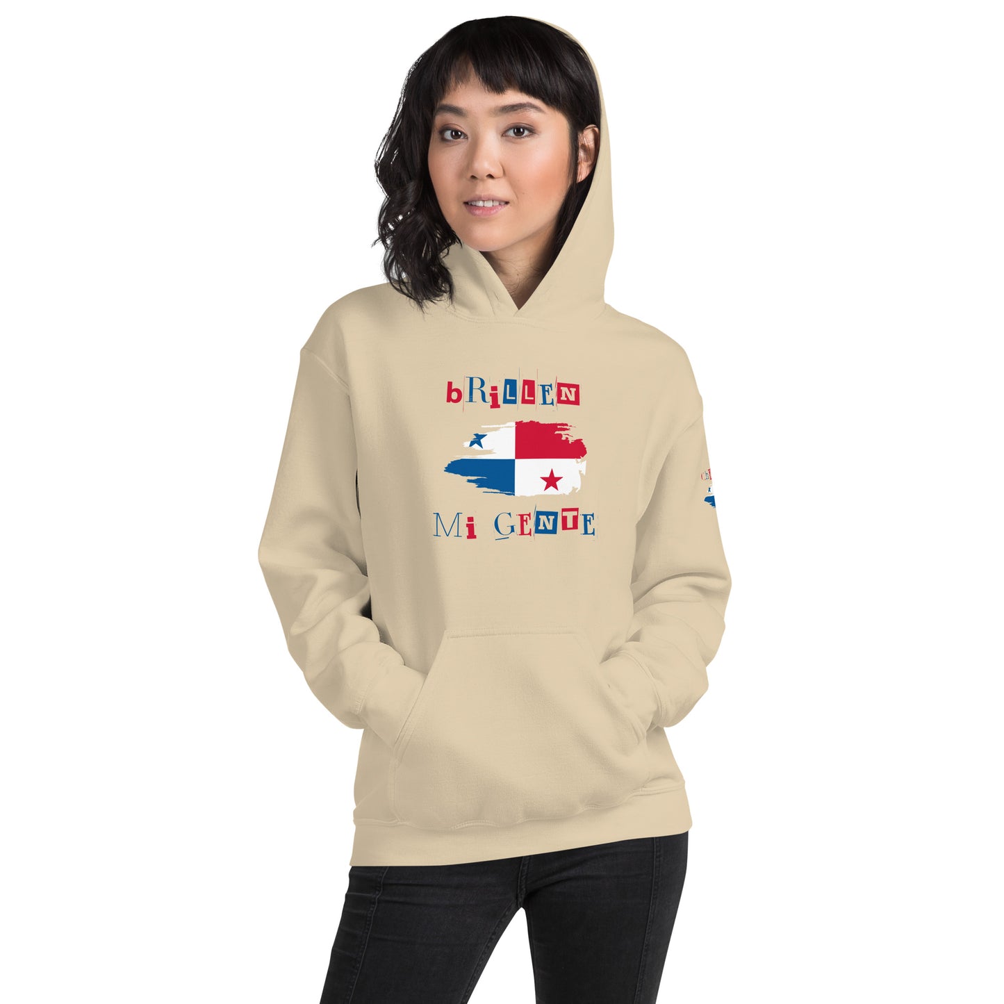 Brillen Mi Gente Panama I, Unisex Hoodie