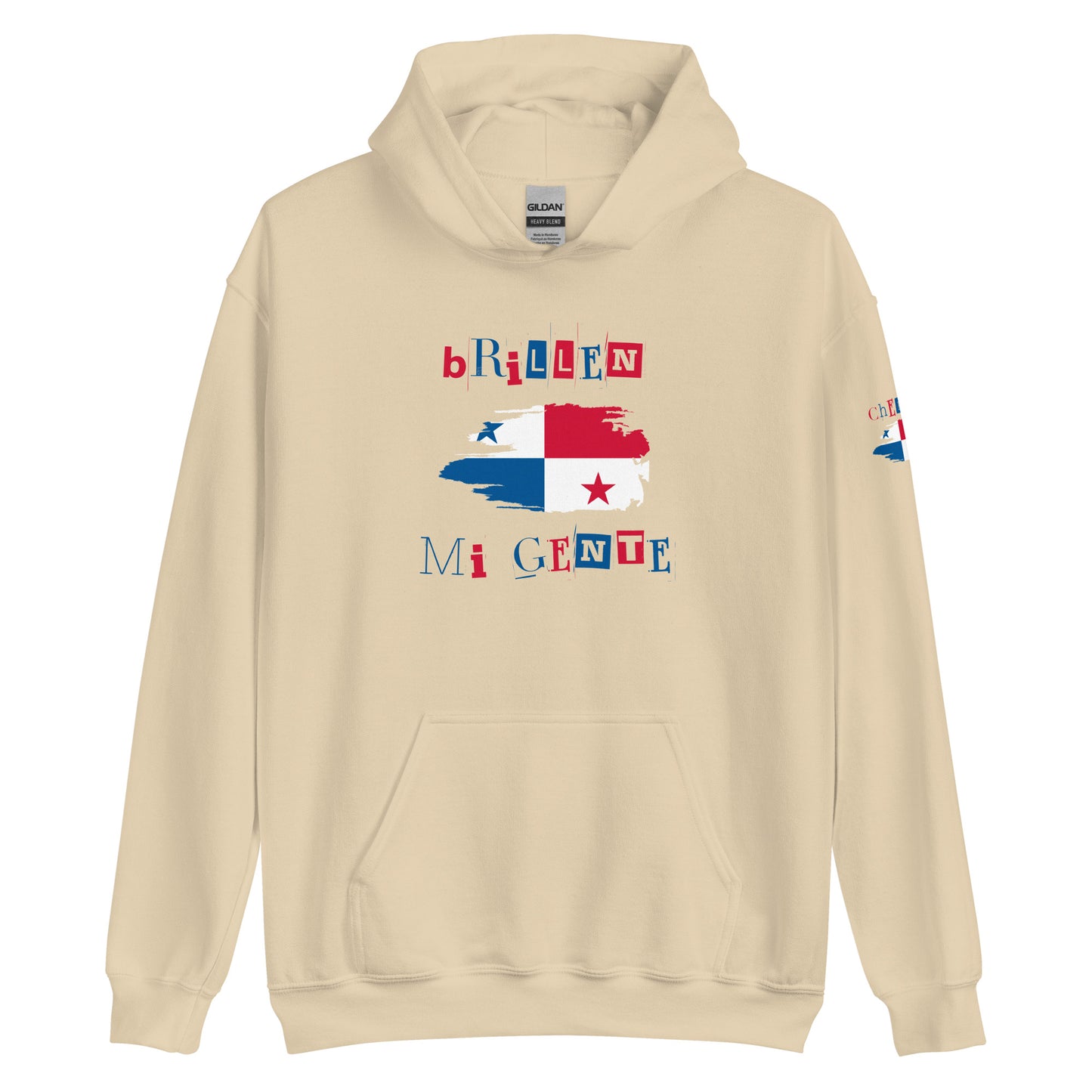 Brillen Mi Gente Panama I, Unisex Hoodie