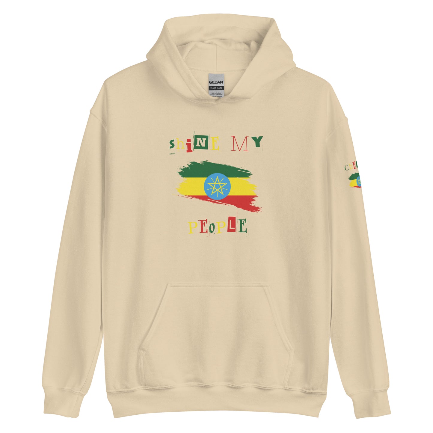 Shine My People Ethiopia I, Unisex Hoodie