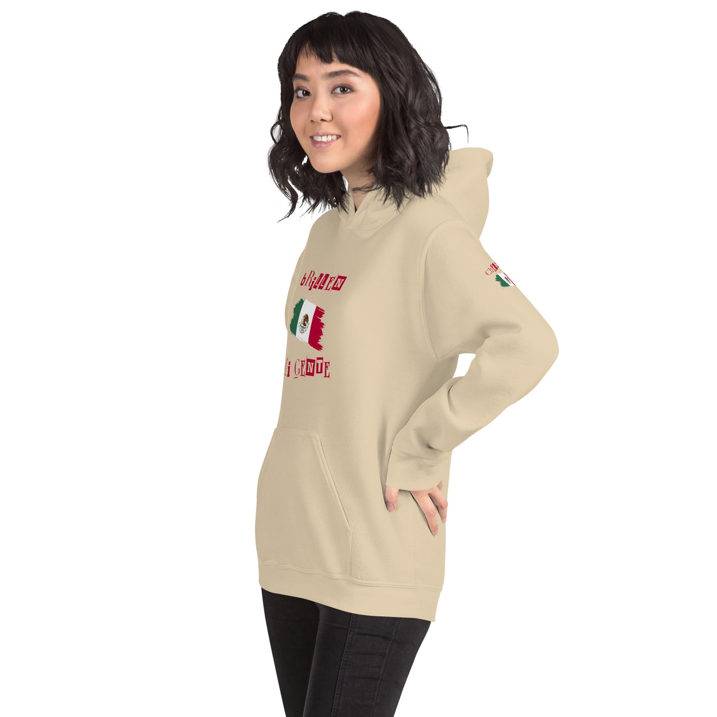 Brillen Mi Gente Mexico II, Unisex Hoodie