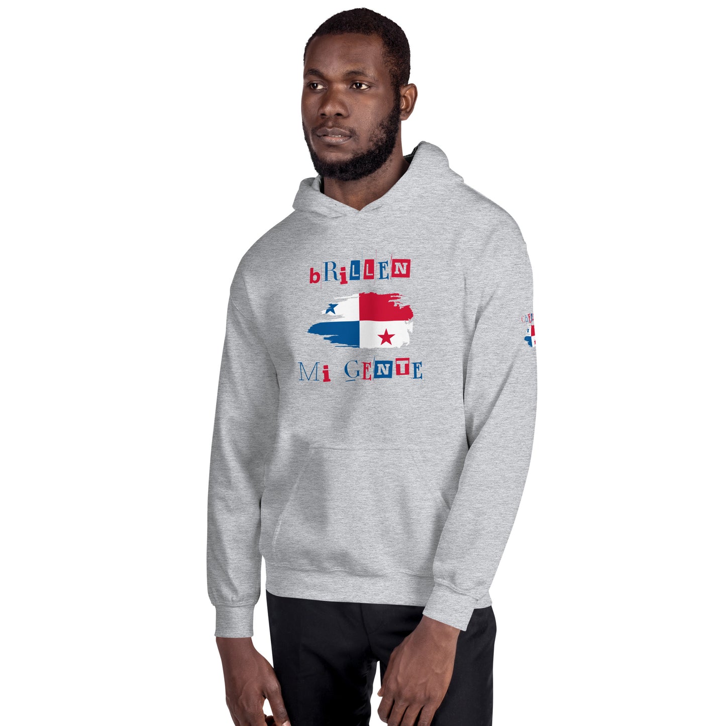 Brillen Mi Gente Panama I, Unisex Hoodie