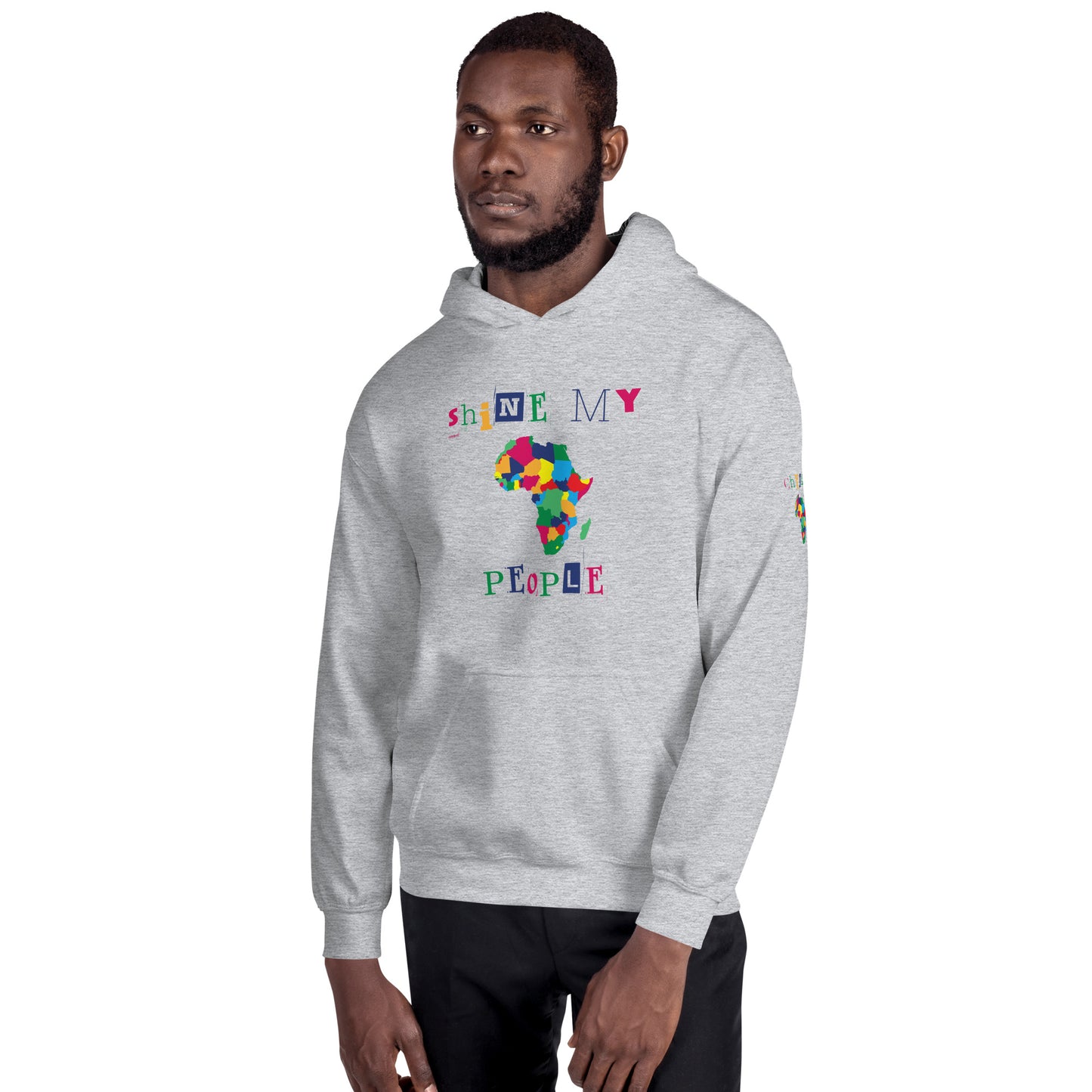 Shine My People Africa I, Unisex Hoodie