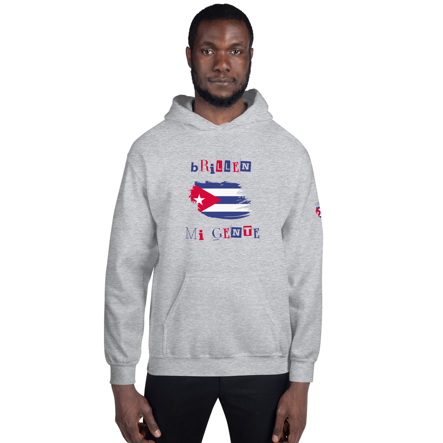 Brillen Mi Gente Cuba I, Unisex Hoodie