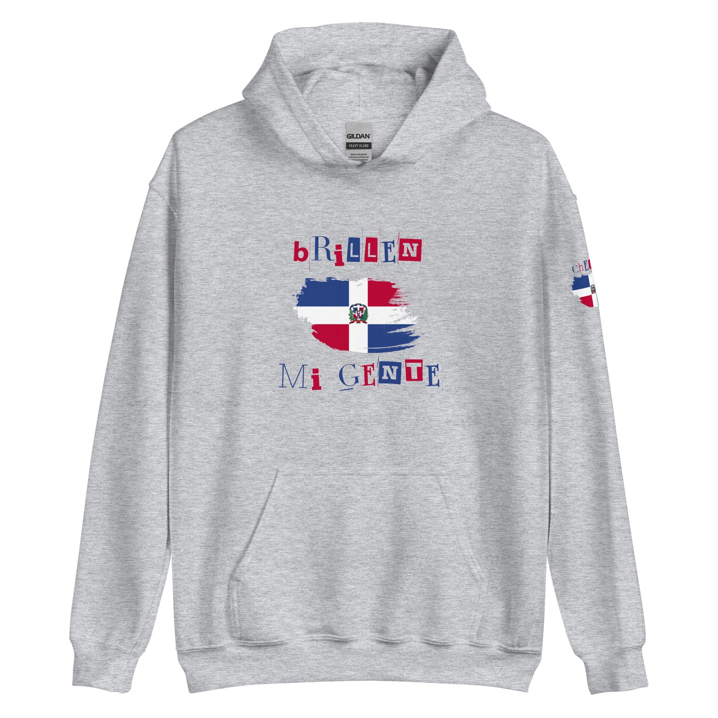 Brillen Mi Gente Dominican Republic I, Unisex Hoodie