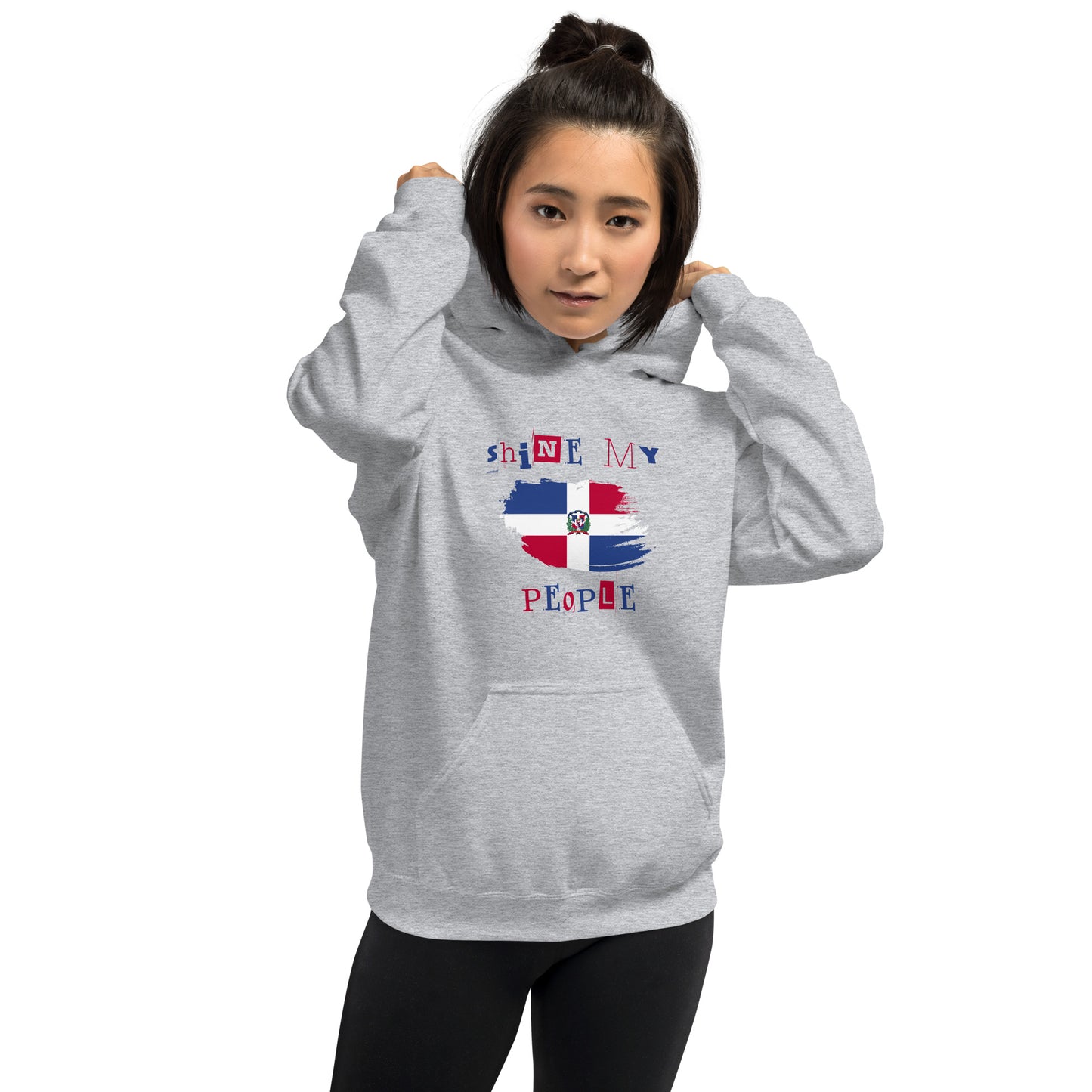 Shine My People Dominican Republic I, Unisex Hoodie