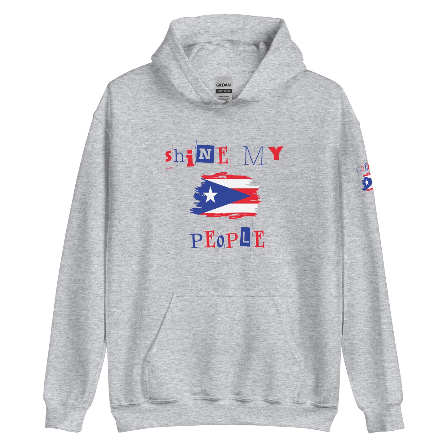 Shine My People Puerto Rico I, Unisex Hoodie