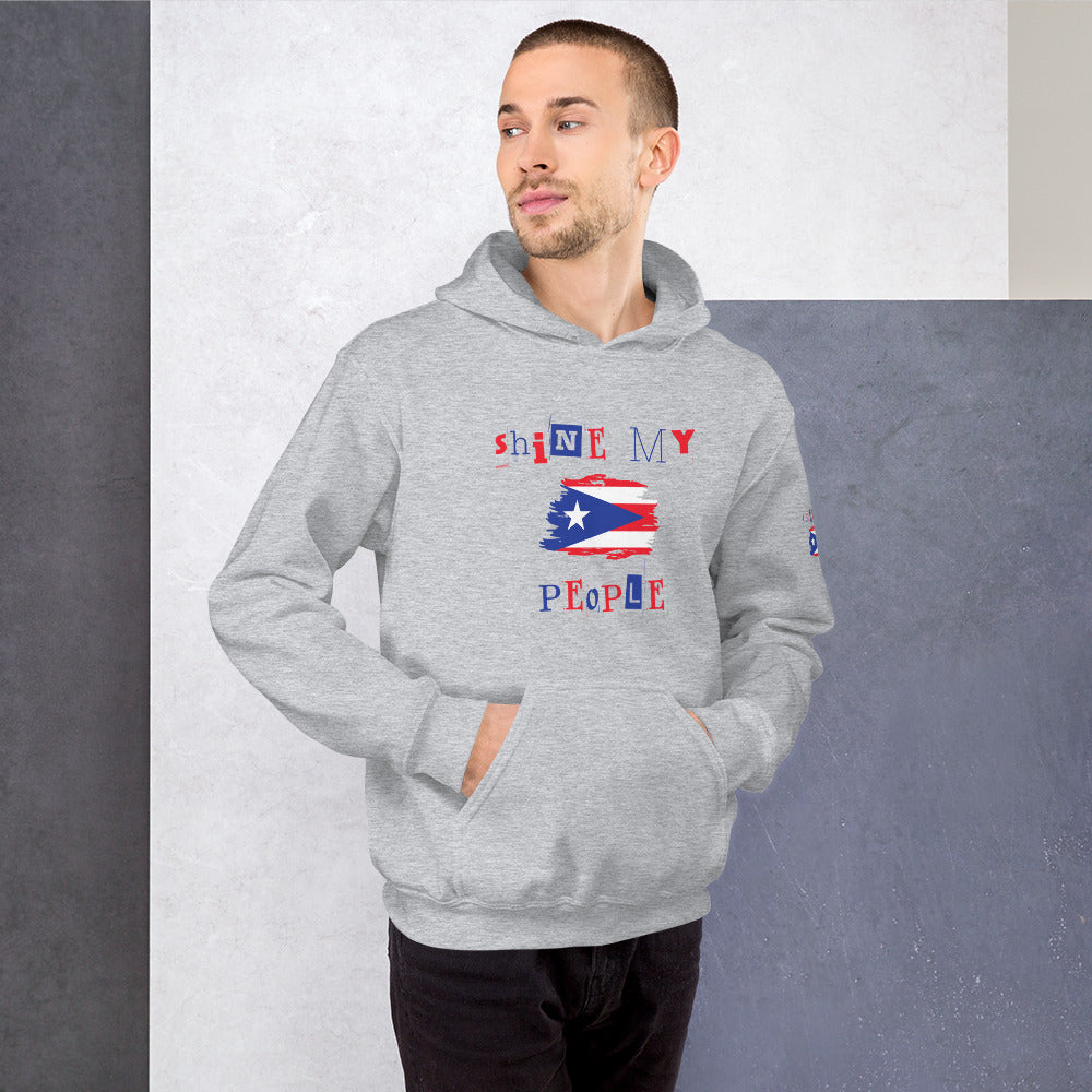 Shine My People Puerto Rico I, Unisex Hoodie