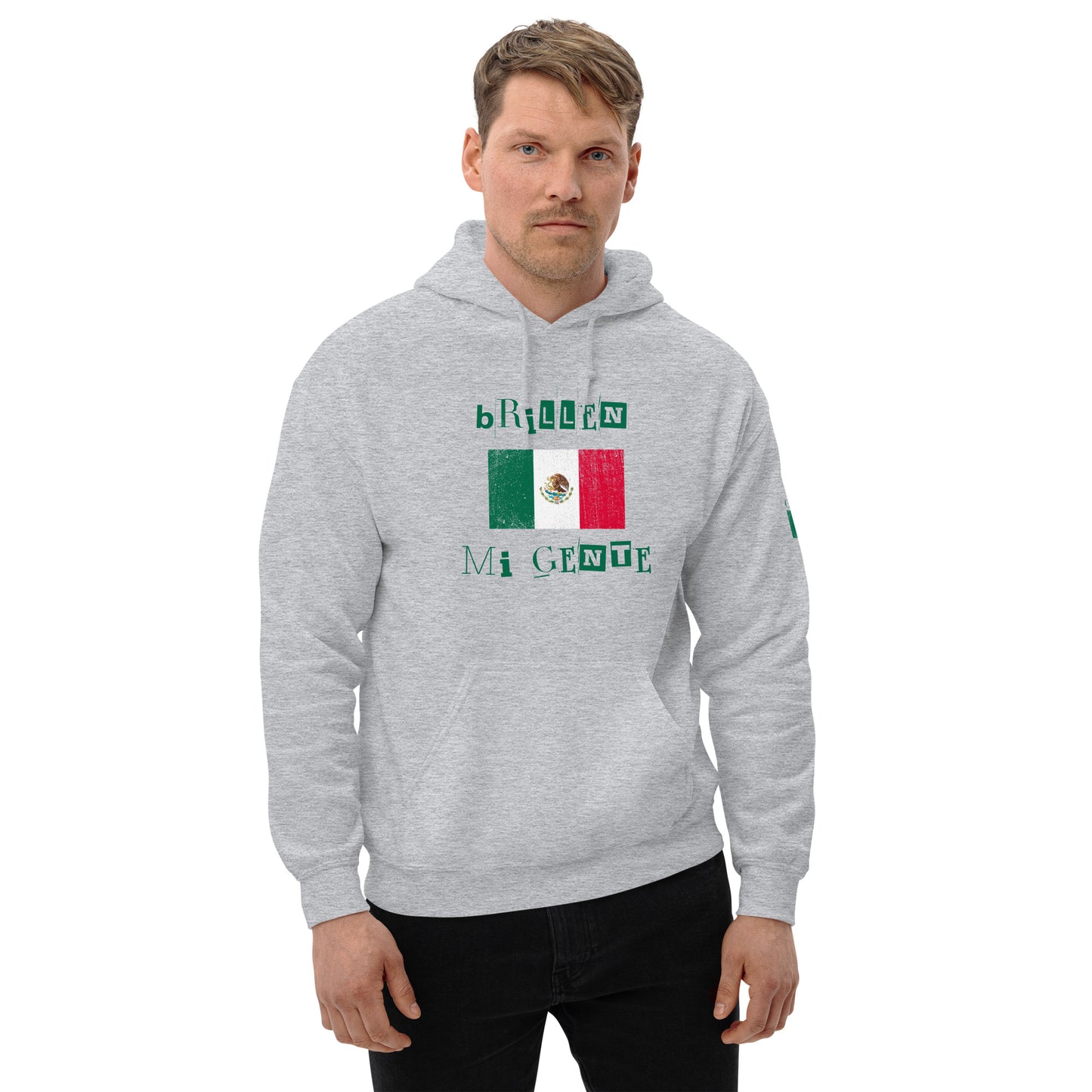 Brillen Mi Gente Mexico I, Unisex Hoodie