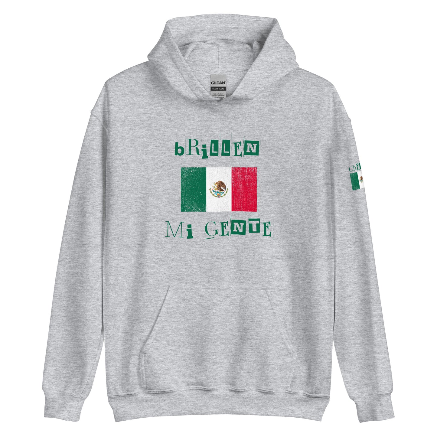 Brillen Mi Gente Mexico I, Unisex Hoodie