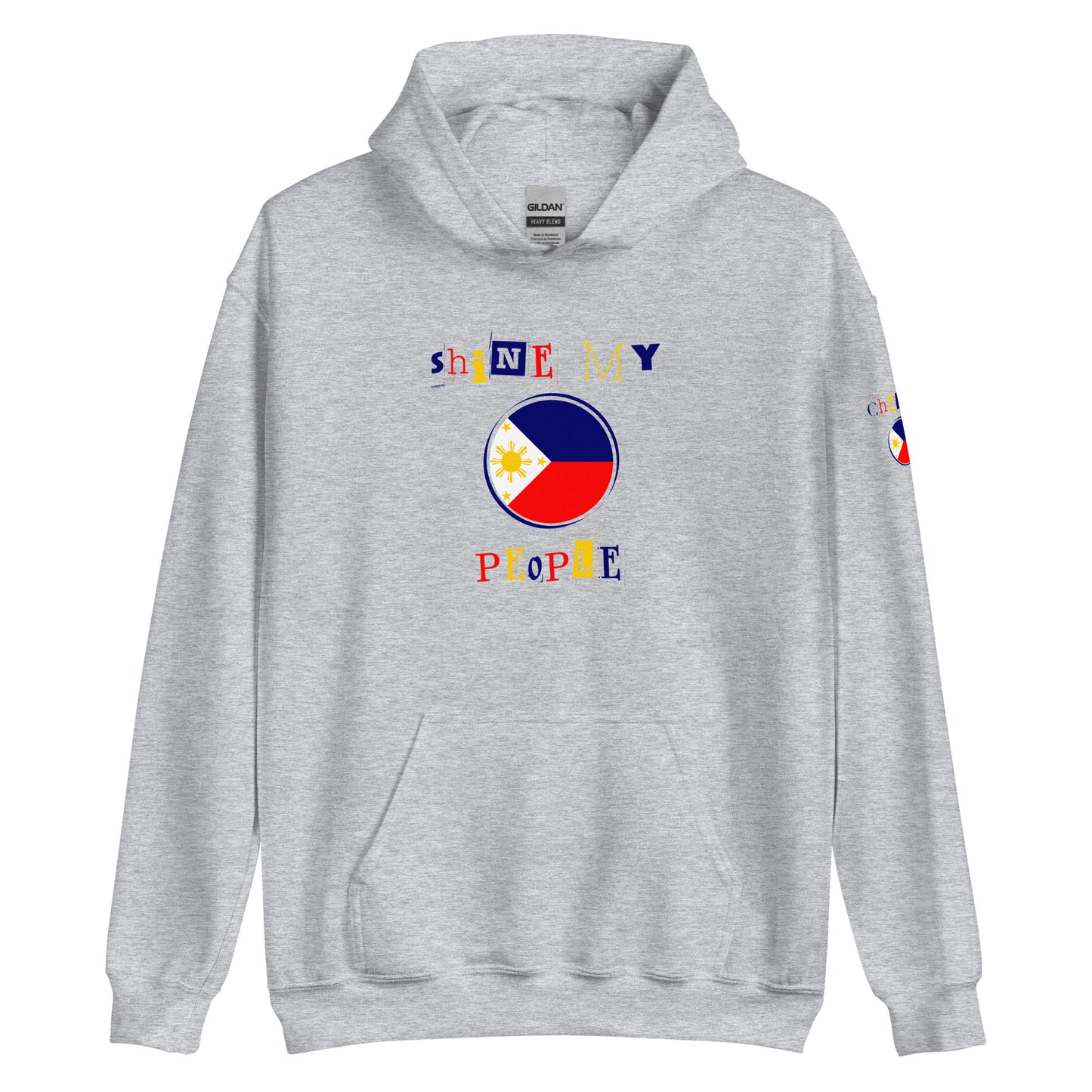 Shine My People Philippines I, Unisex Hoodie