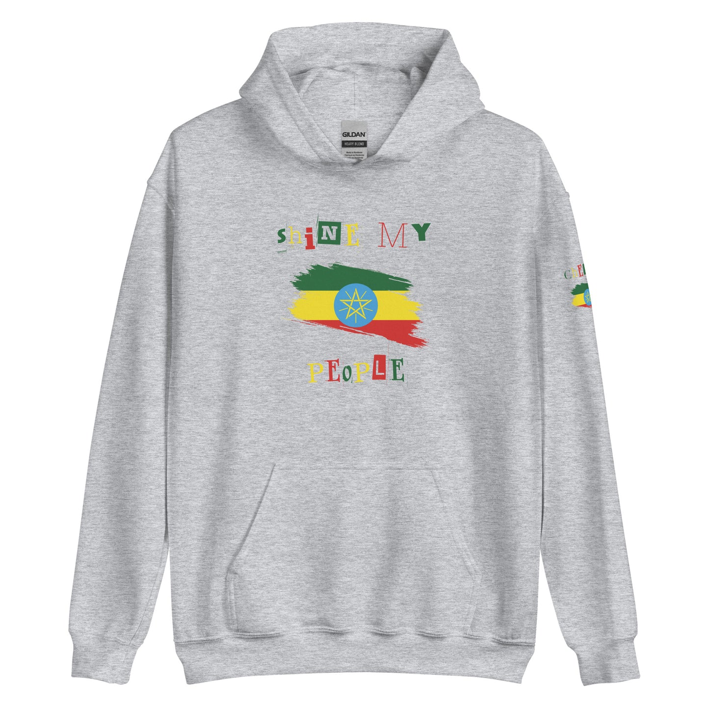 Shine My People Ethiopia I, Unisex Hoodie