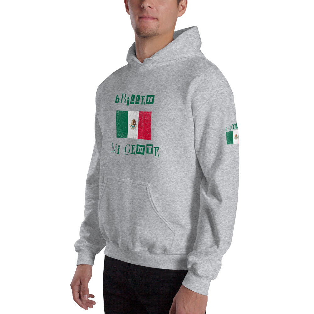 Brillen Mi Gente Mexico I, Unisex Hoodie