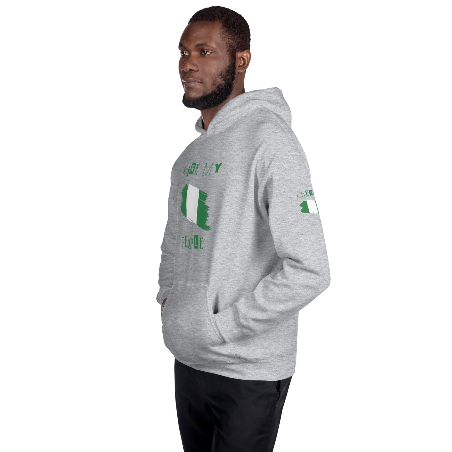 Shine My People Nigeria I, Unisex Hoodie