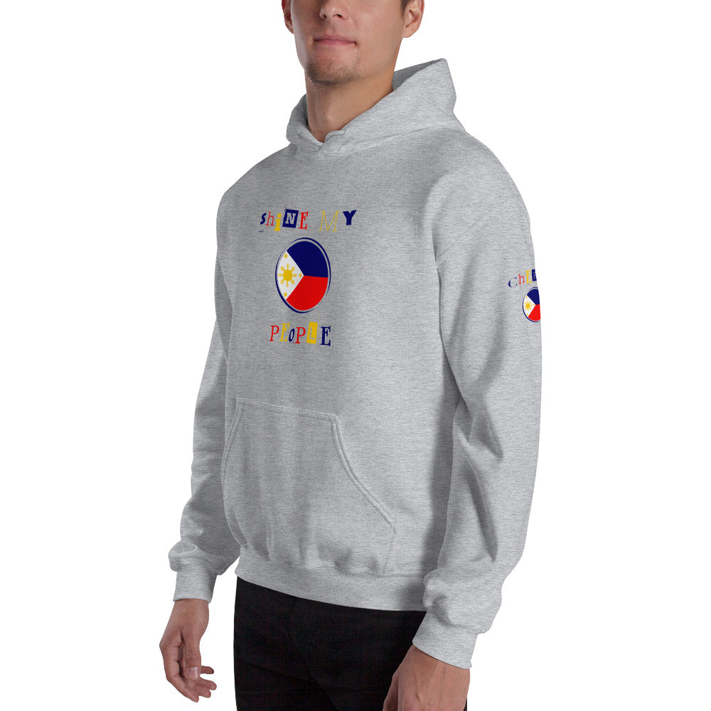 Shine My People Philippines I, Unisex Hoodie