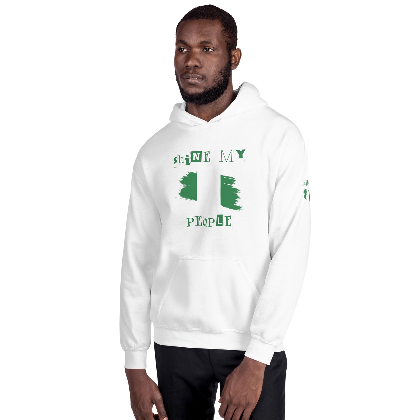 Shine My People Nigeria I, Unisex Hoodie