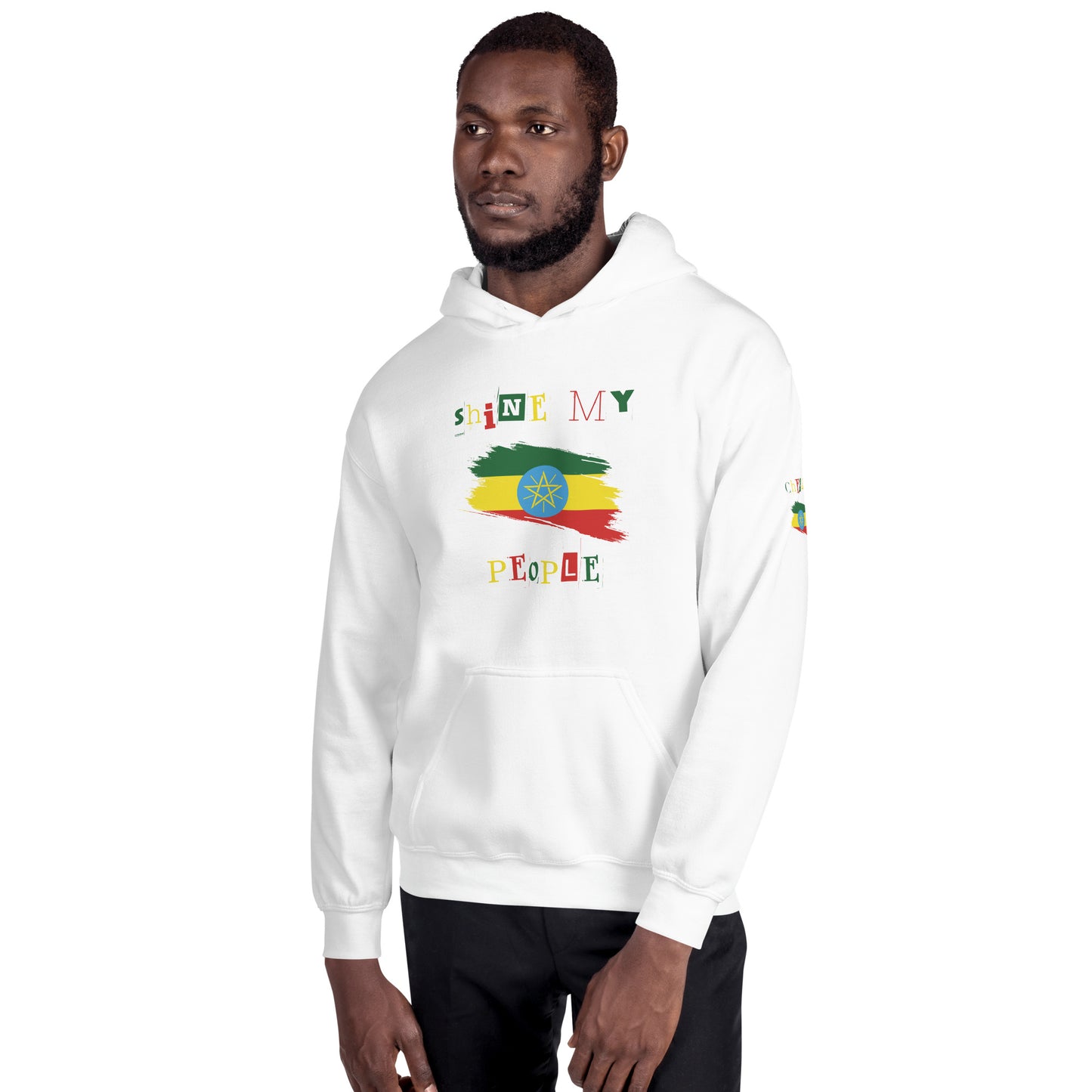 Shine My People Ethiopia I, Unisex Hoodie