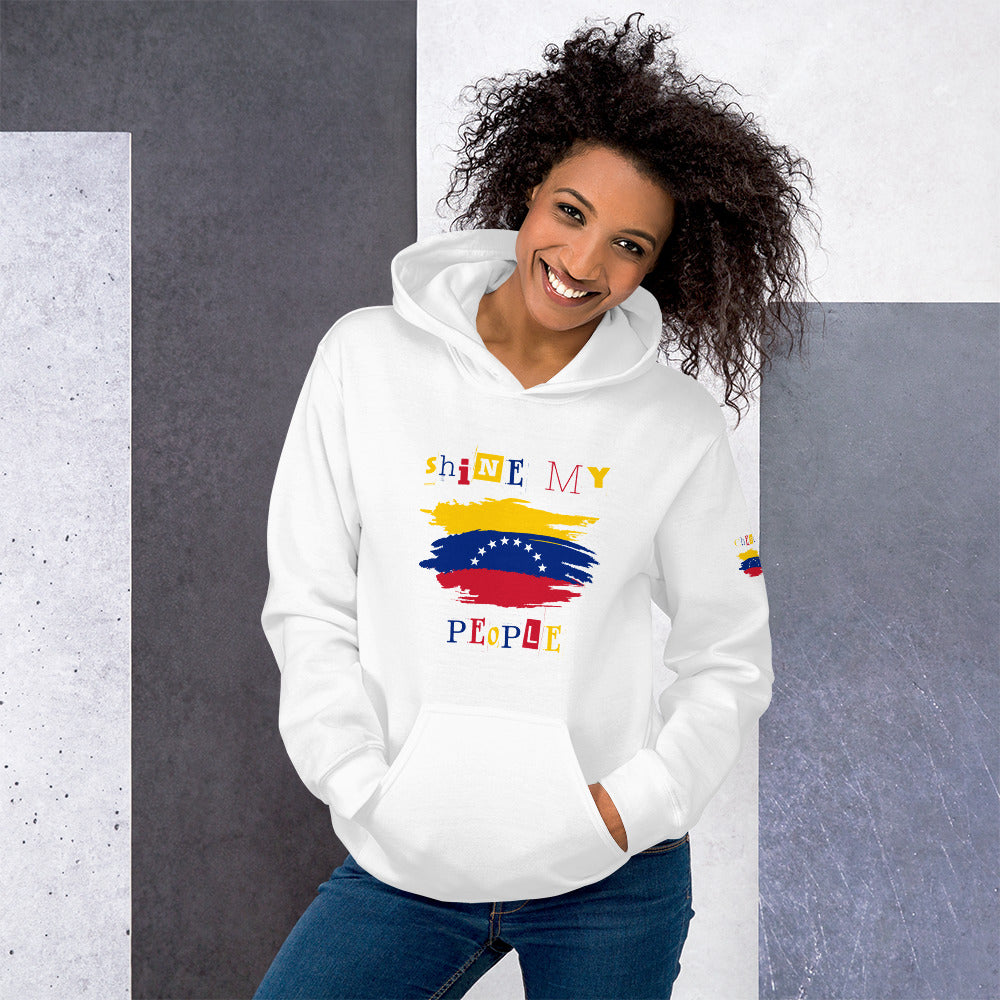 Shine My People Venezuela I, Unisex Hoodie