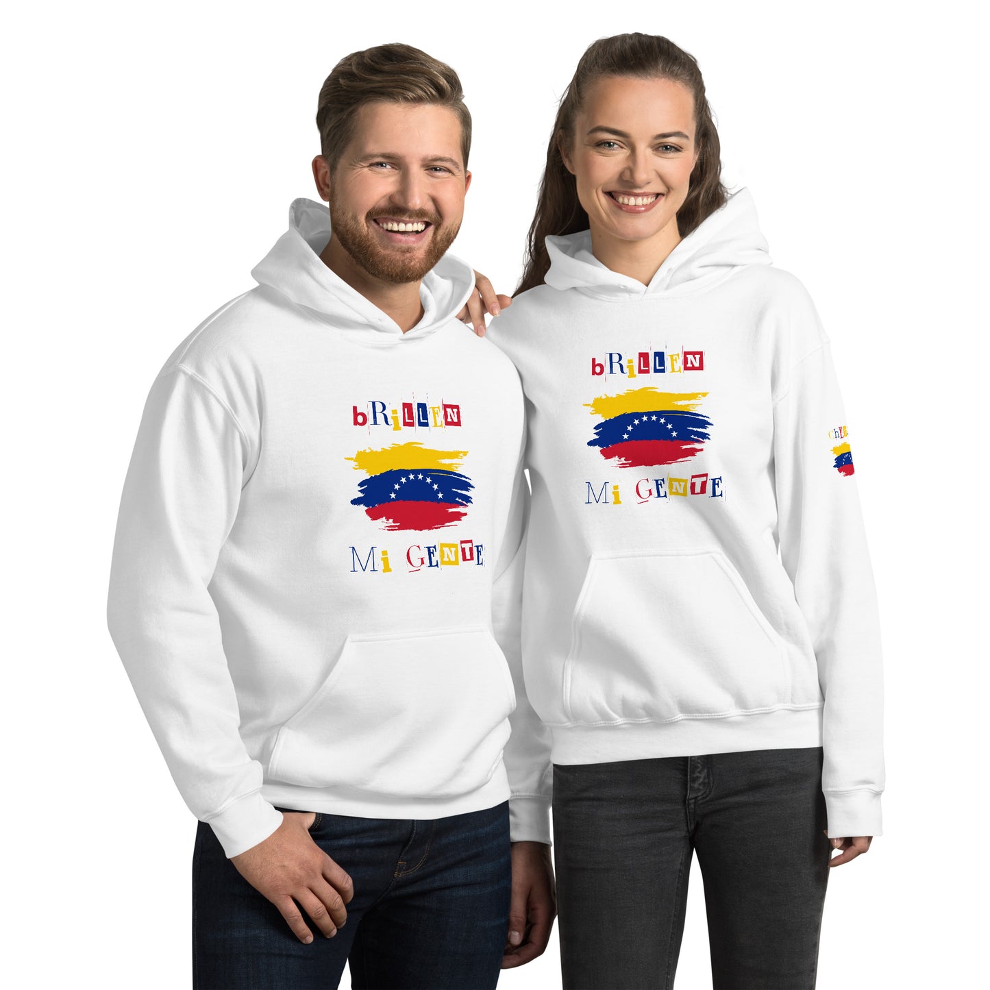 Brillen Mi Gente Venezuela I, Unisex Hoodie