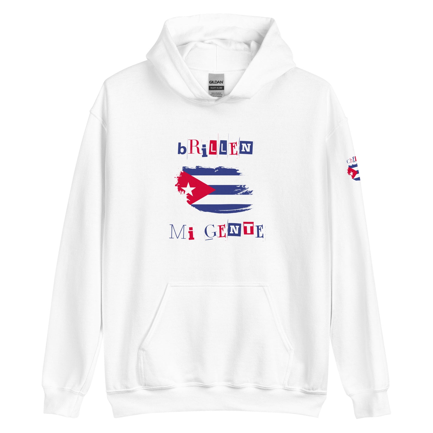 Brillen Mi Gente Cuba I, Unisex Hoodie