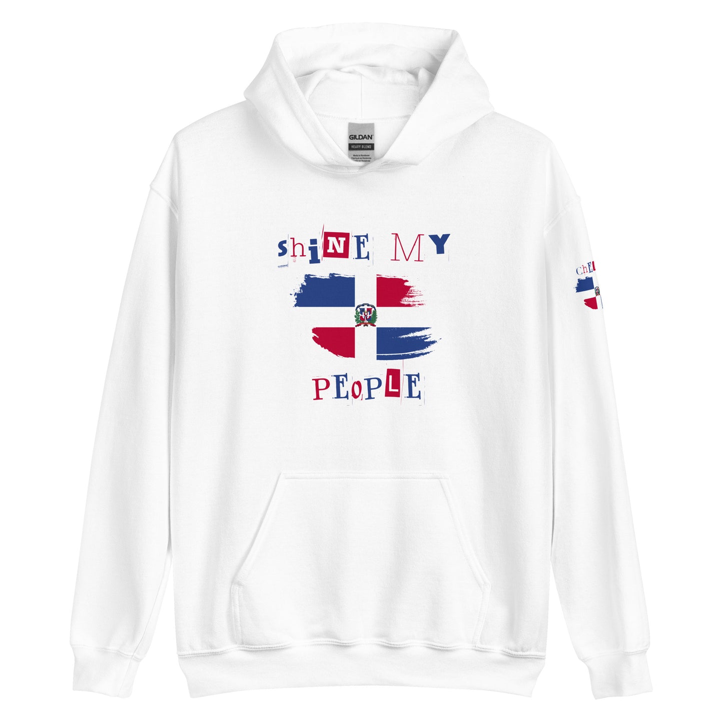 Shine My People Dominican Republic I, Unisex Hoodie