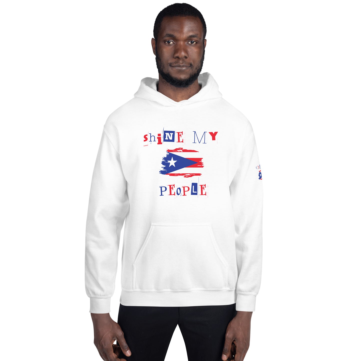 Shine My People Puerto Rico I, Unisex Hoodie