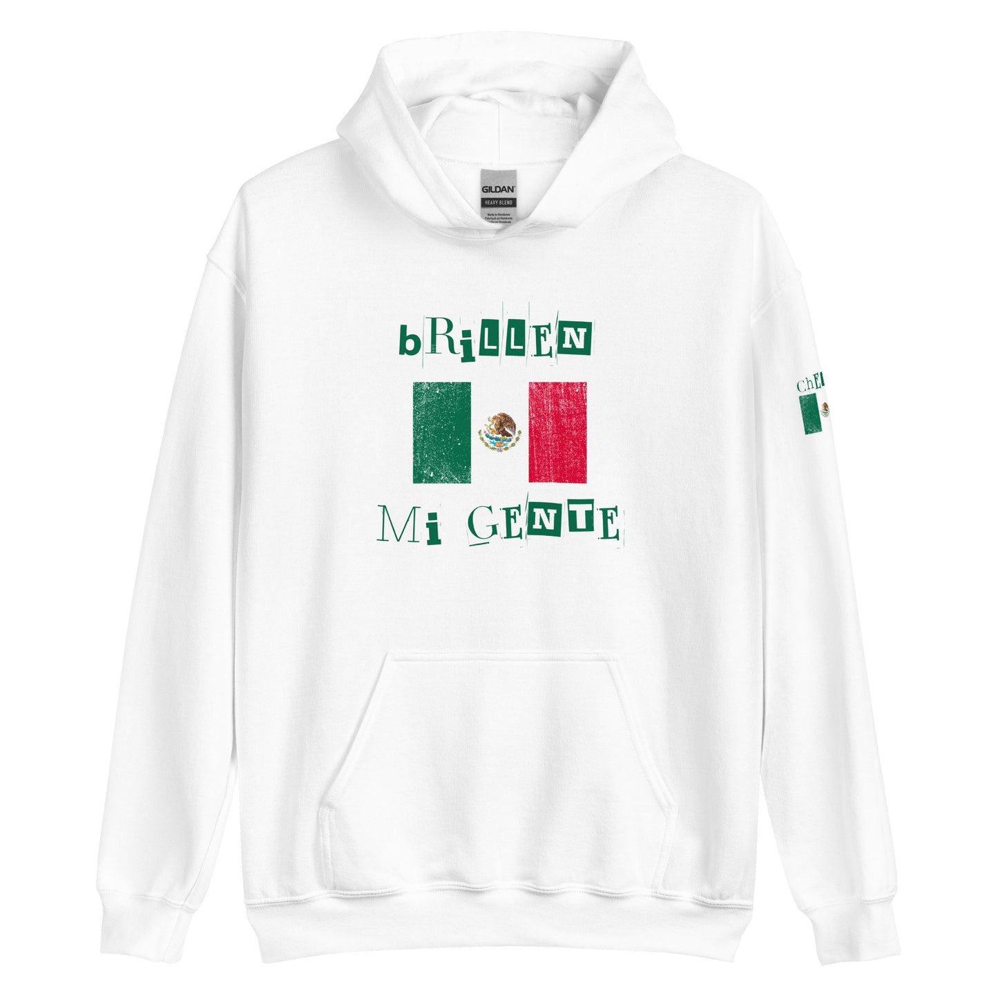 Brillen Mi Gente Mexico I, Unisex Hoodie