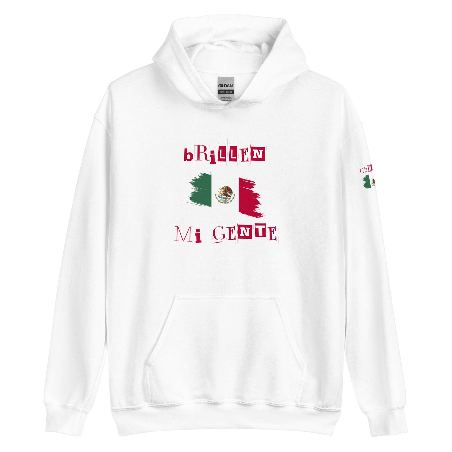 Brillen Mi Gente Mexico II, Unisex Hoodie