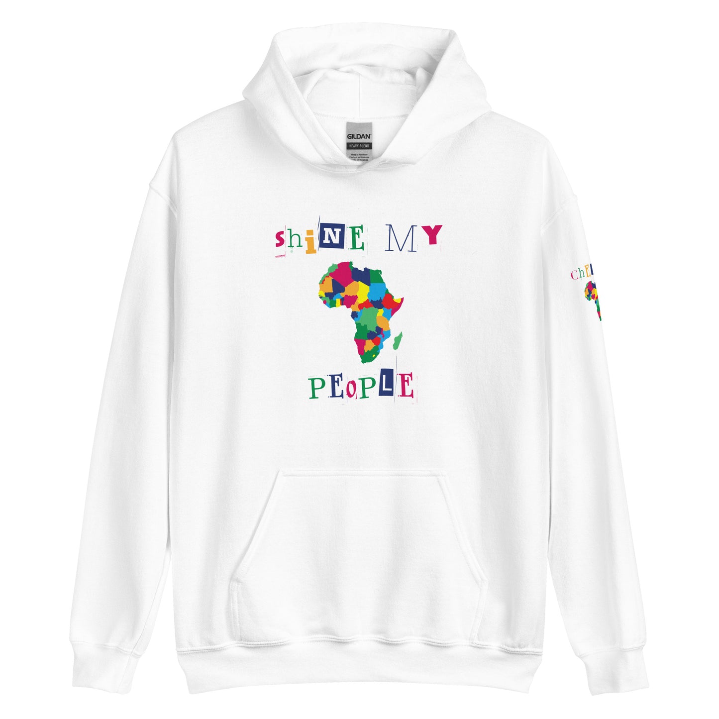 Shine My People Africa I, Unisex Hoodie