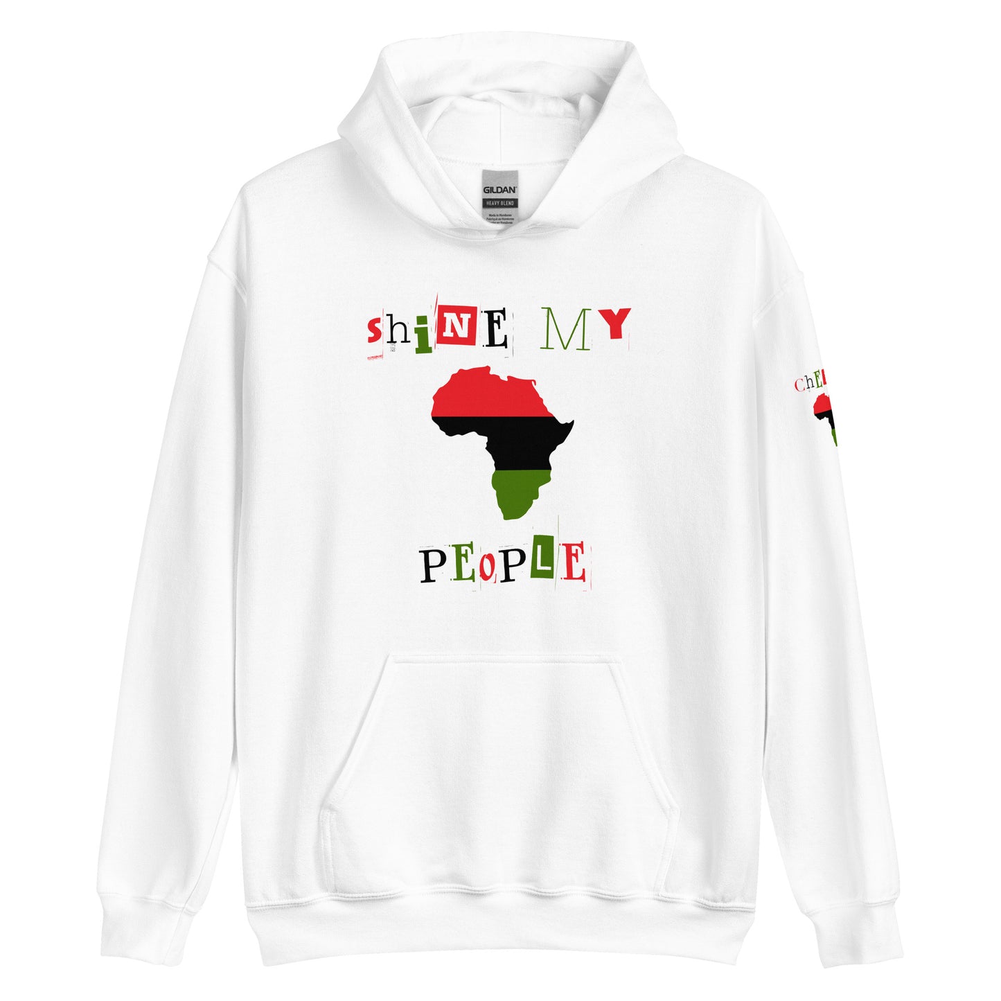 Shine My People Pan Africa I, Unisex Hoodie