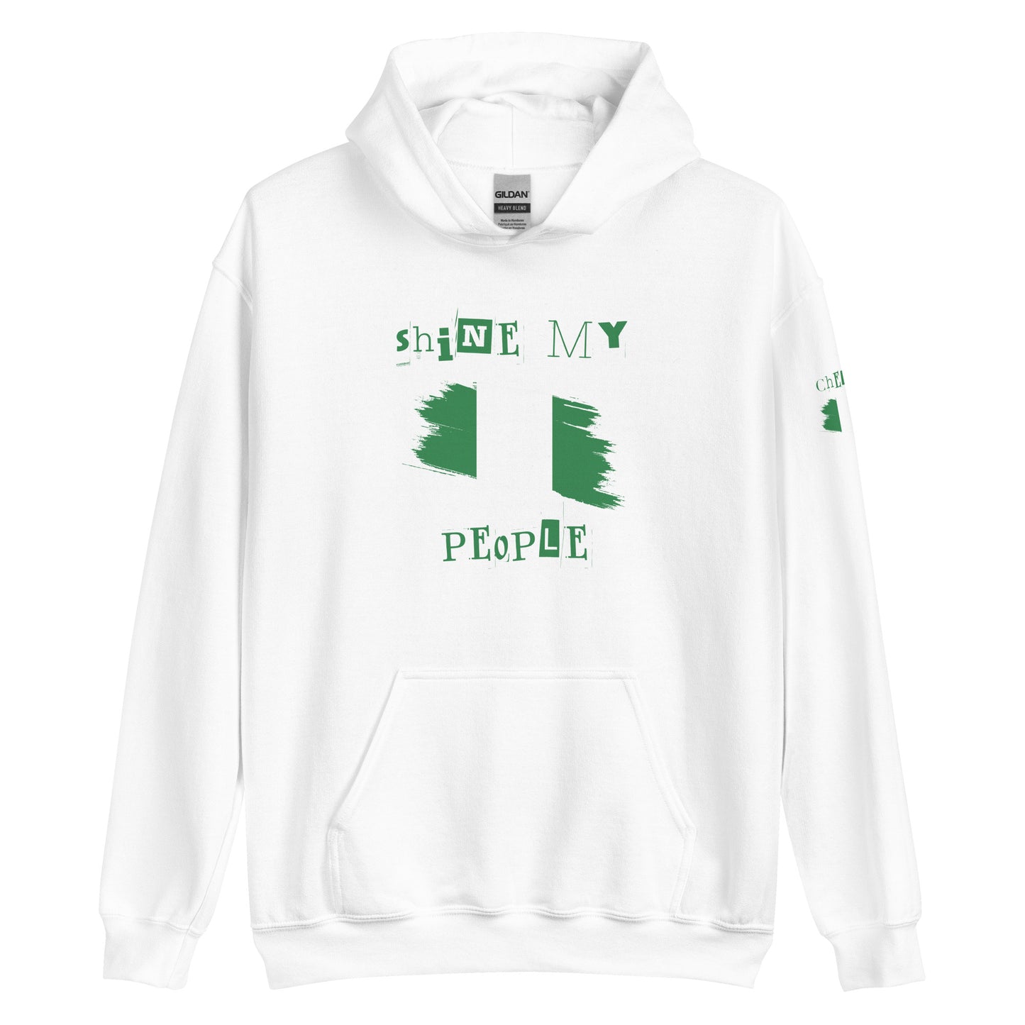 Shine My People Nigeria I, Unisex Hoodie