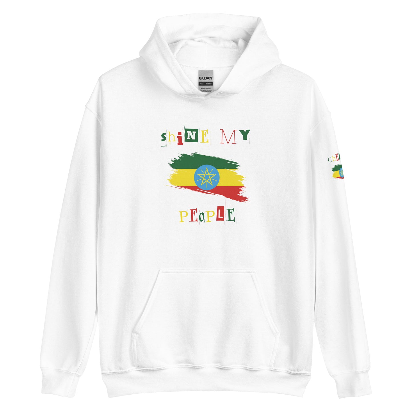 Shine My People Ethiopia I, Unisex Hoodie