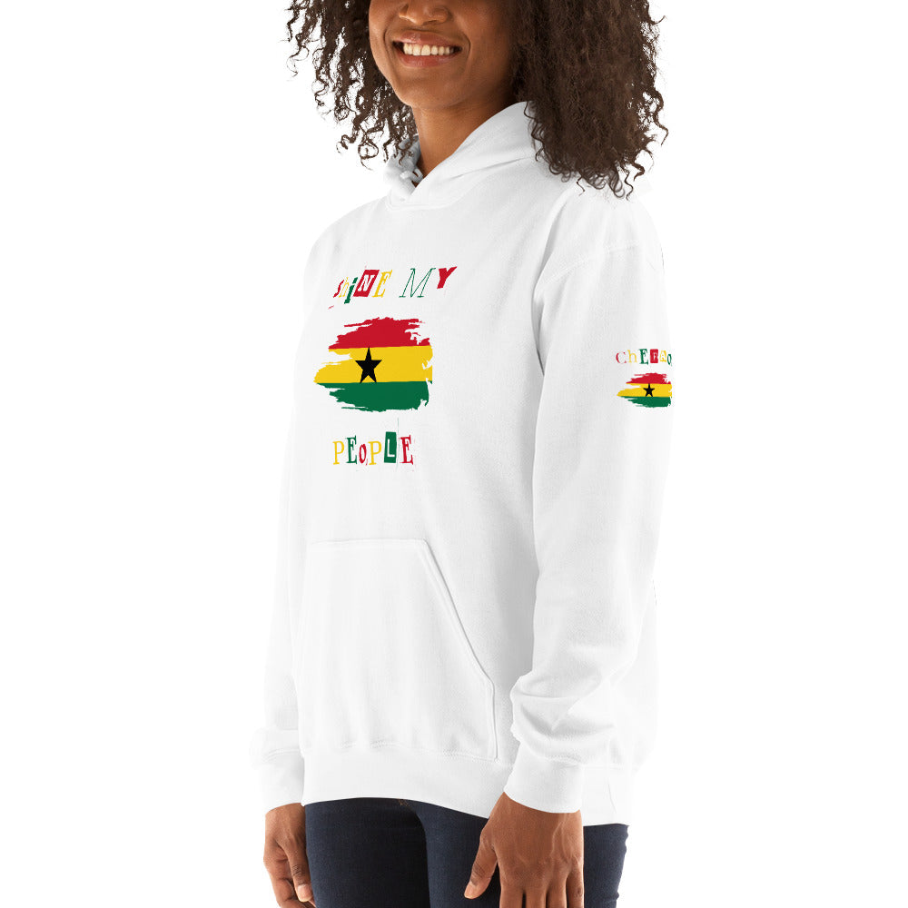 Shine My People Ghana I, Unisex Hoodie