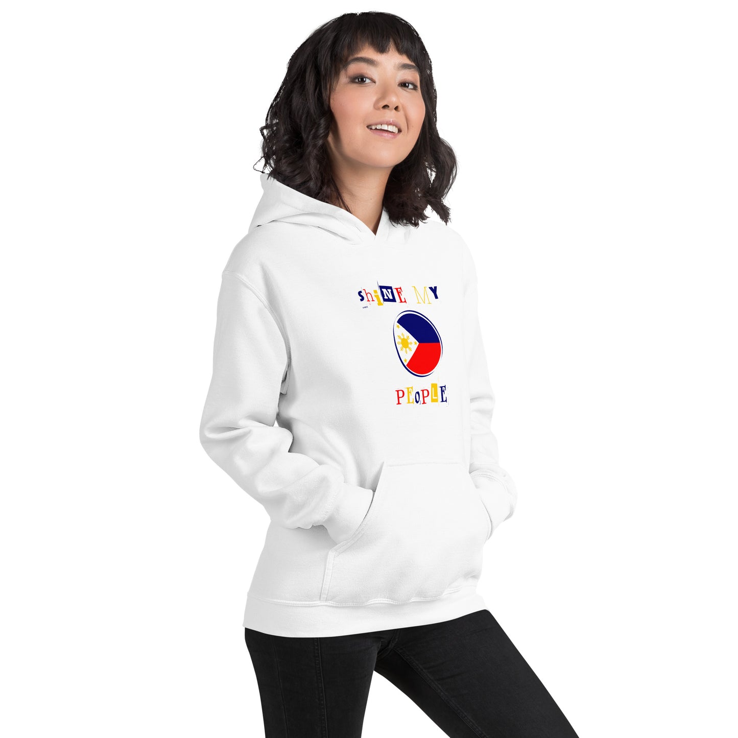 Shine My People Philippines I, Unisex Hoodie