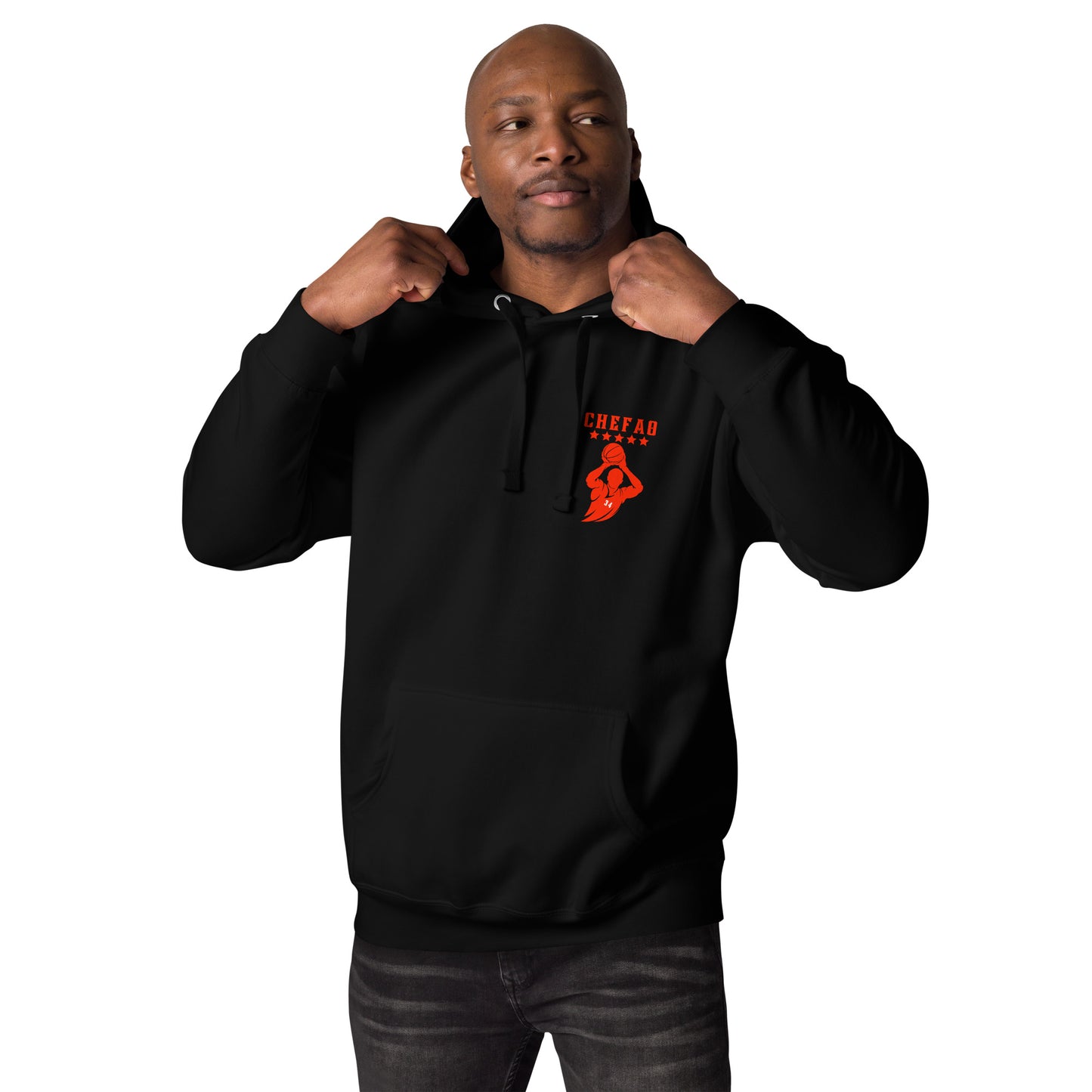 Chefao Basketball Dylan I, Unisex Premium Hoodie