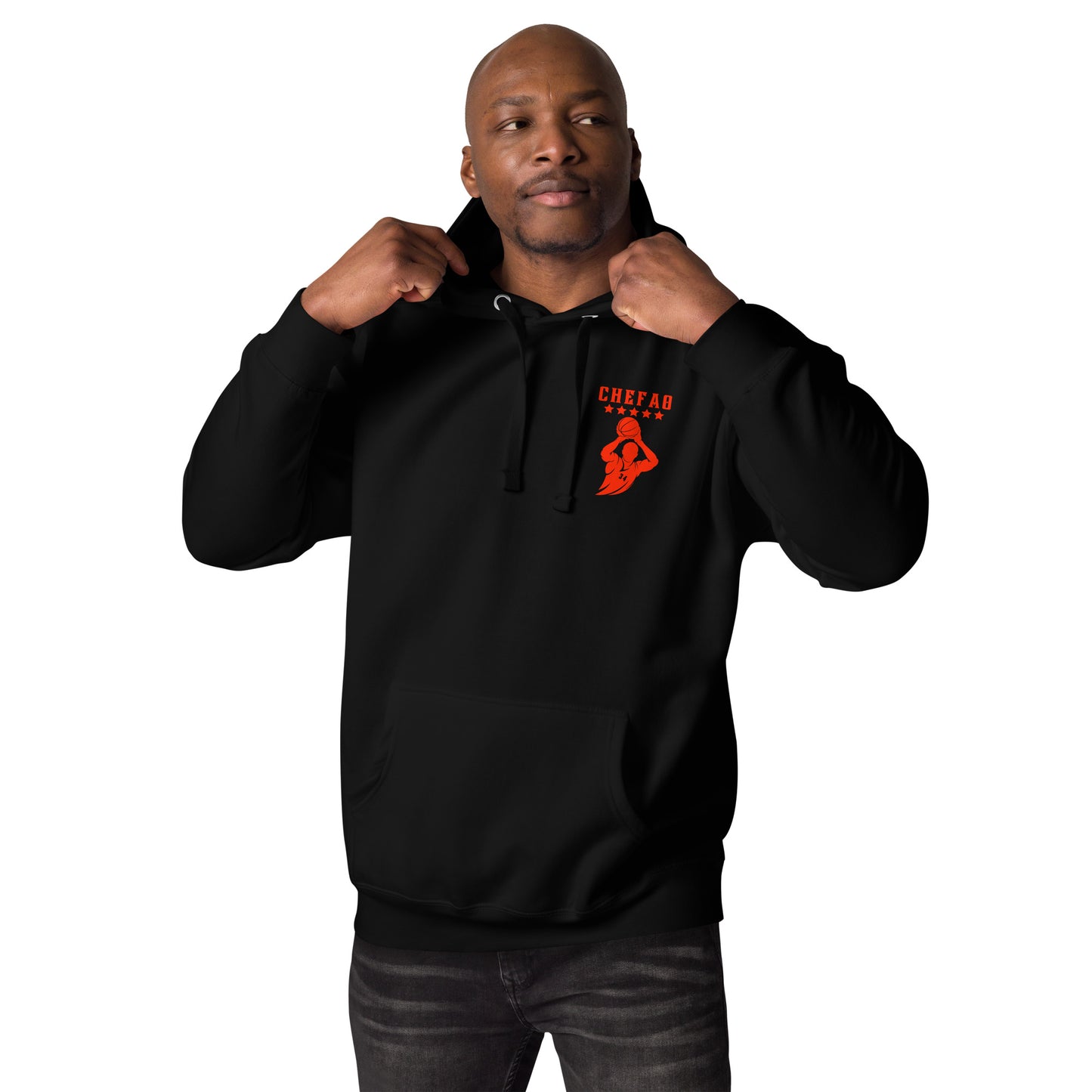 Chefao Basketball Dylan I, Unisex Premium Hoodie