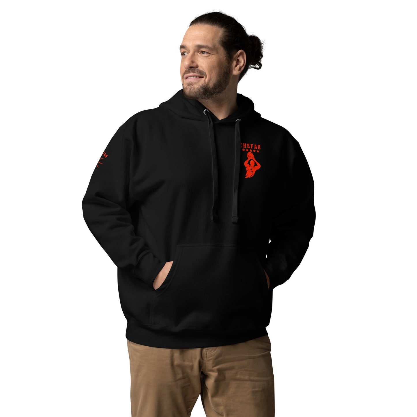 Chefao Basketball Dylan I, Unisex Premium Hoodie