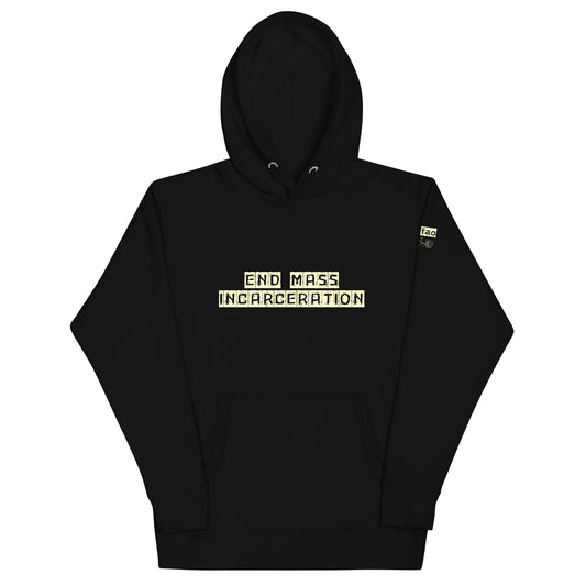 Chefao End Mass Incarceration I, Unisex Hoodie