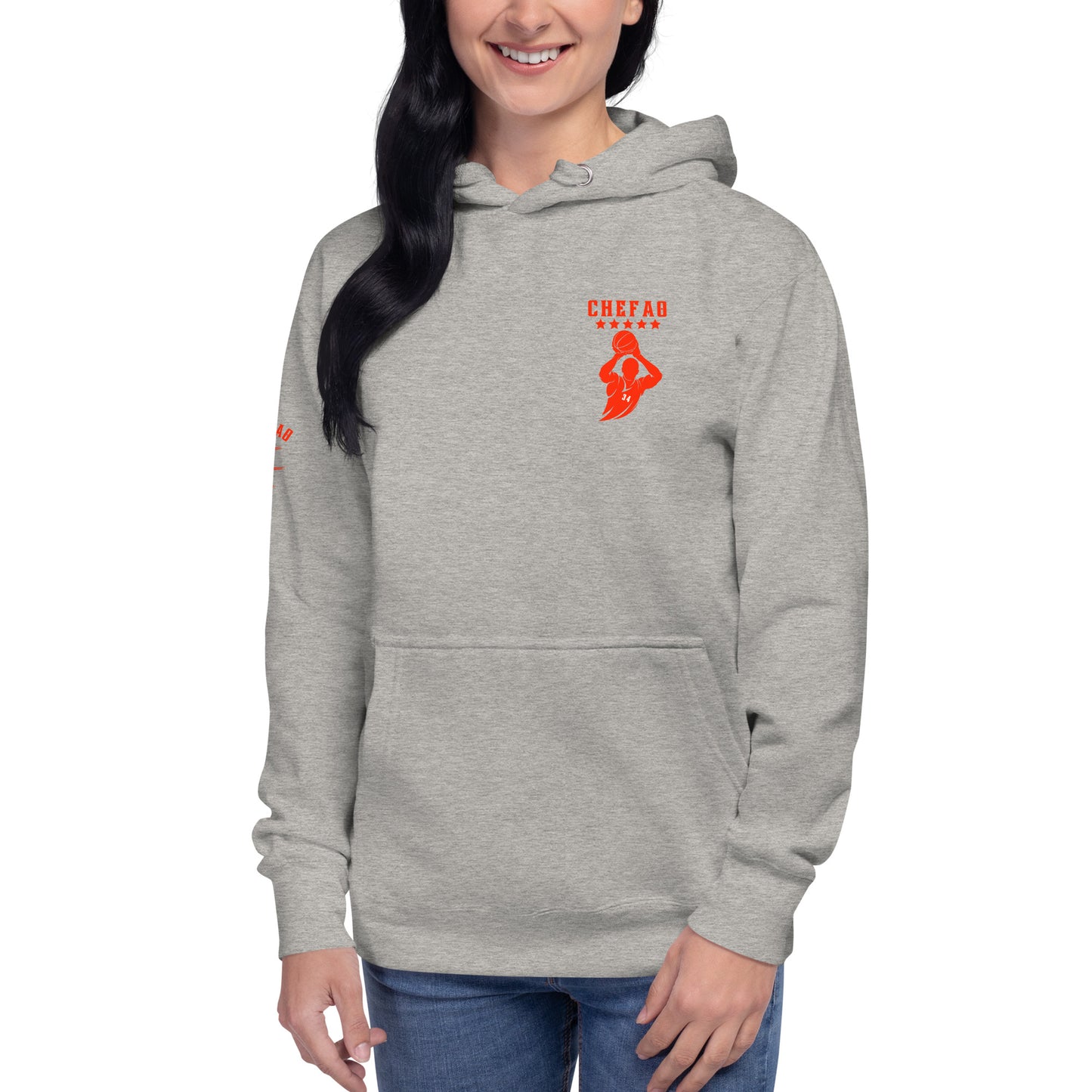 Chefao Basketball Dylan I, Unisex Premium Hoodie