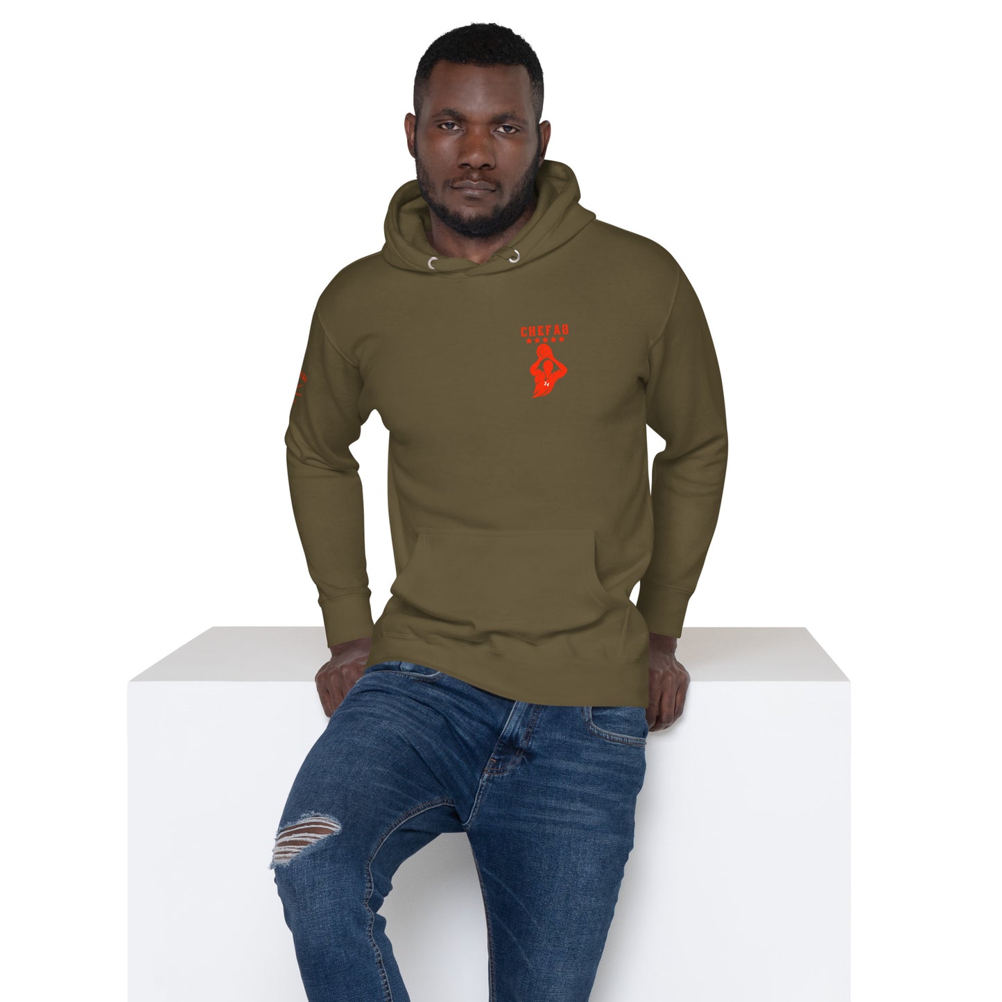 Chefao Basketball Dylan I, Unisex Premium Hoodie