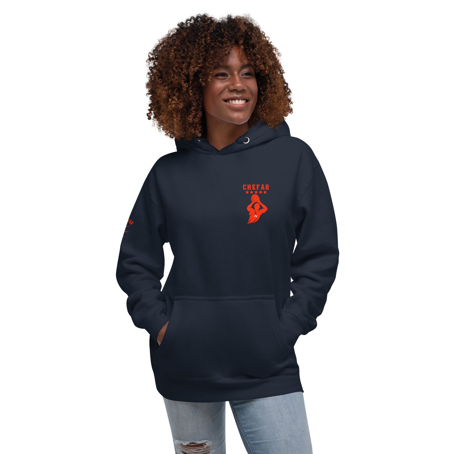 Chefao Basketball Dylan I, Unisex Premium Hoodie