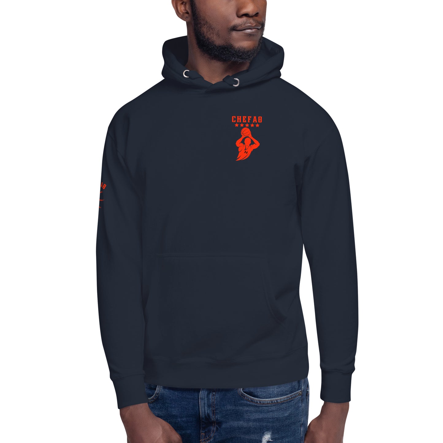 Chefao Basketball Dylan I, Unisex Premium Hoodie