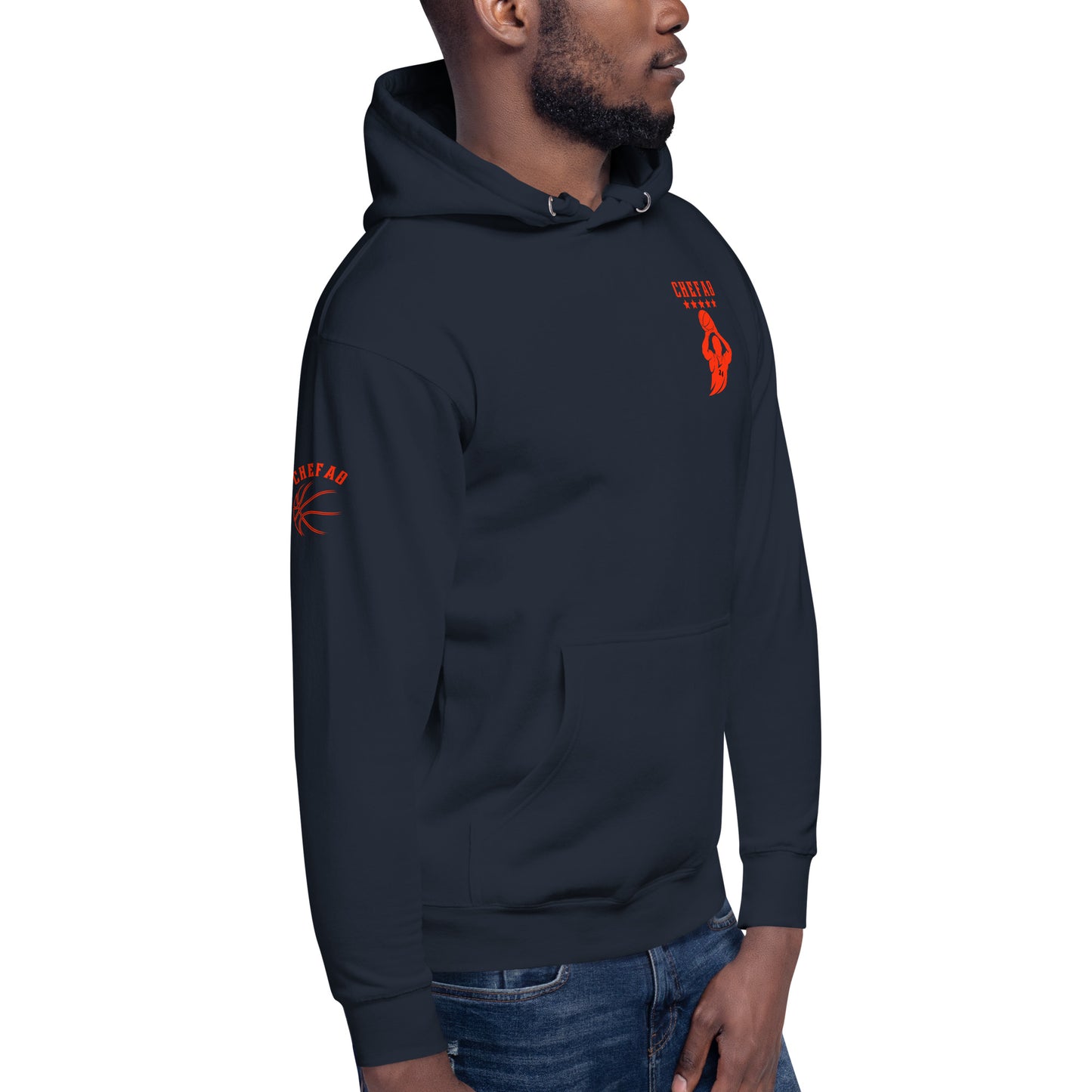 Chefao Basketball Dylan I, Unisex Premium Hoodie