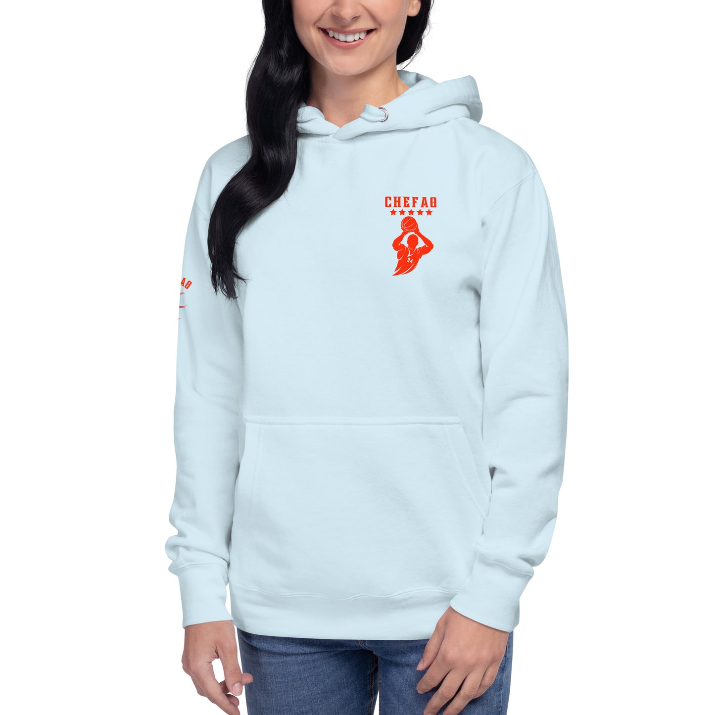 Chefao Basketball Dylan I, Unisex Premium Hoodie